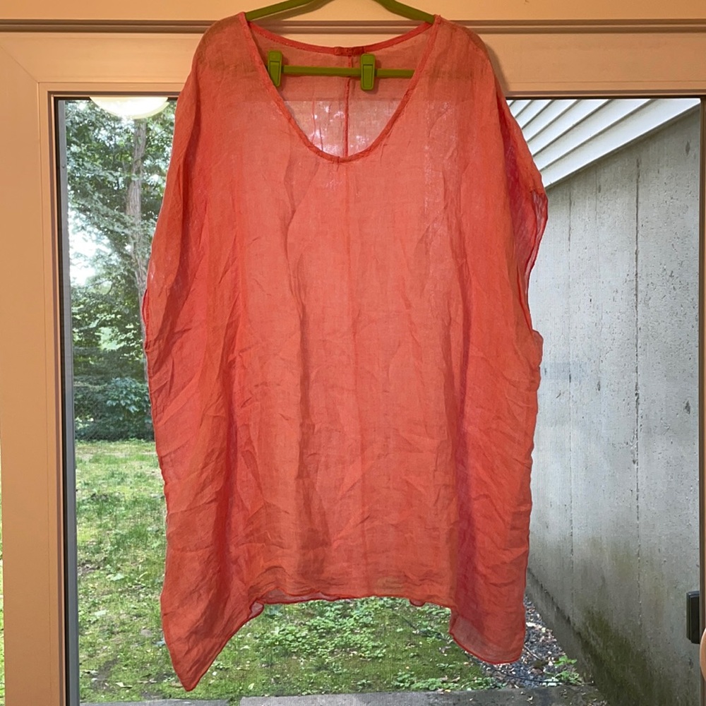 Js Millenium 💯Linen Sleeveless Top from Italy